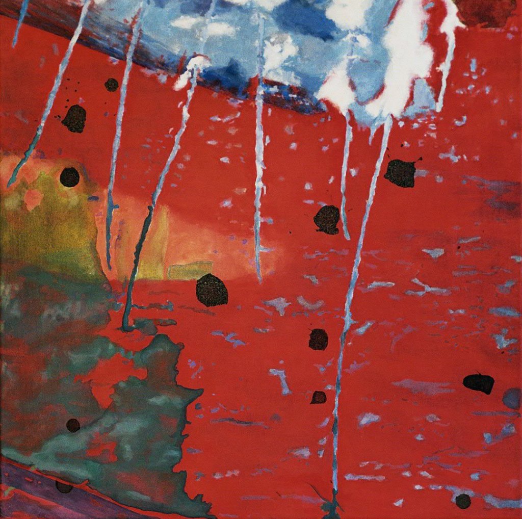 Acryl, Farbpigmente und Tusche auf Leinwand, 2007